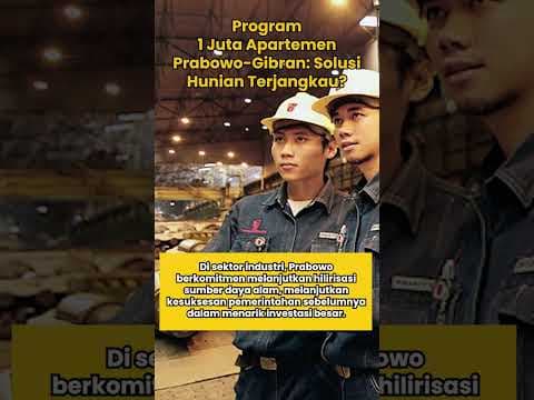 Program 1 Juta Apartemen Prabowo-Gibran: Solusi Hunian Terjangkau?