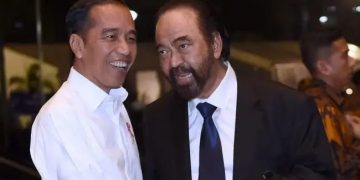 Surya Paloh bertemu Jokowi di Istana Merdeka, Minggu (18/02)