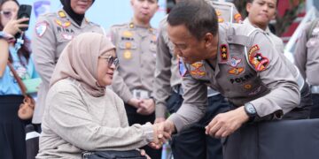 Kakorlantas Polri Irjen Pol Aan Suhanan hadiri acara Retrospeksi Korban Kecelakaan Lalu Lintas yang diadakan di Bundaran HI, Jakarta, Minggu (15/12/2024